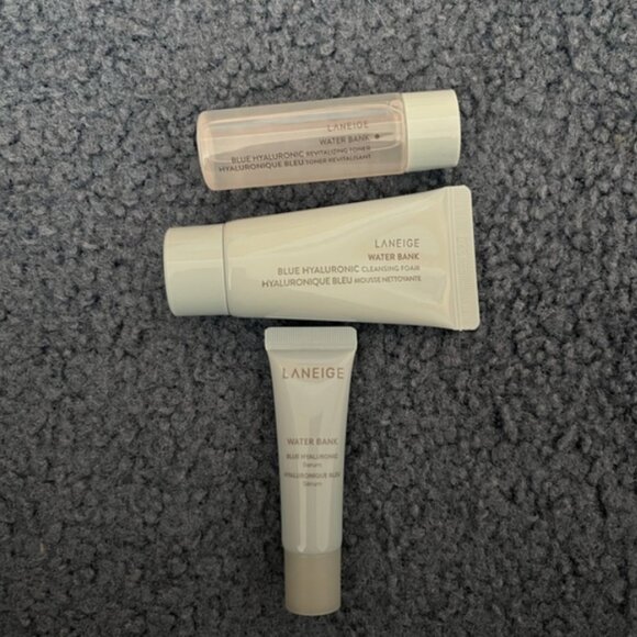 3 LANEIGE Water Bank Blue Hyaluronic Hydration Set - Picture 1 of 2